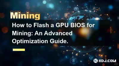 So flashen Sie ein GPU-BIOS für das Mining: Ein Leitfaden zur erweiterten Optimierung. So flashen Sie ein GPU-BIOS für das Mining: Ein Leitfaden zur erweiterten Optimierung.