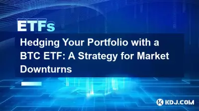 使用 BTC ETF 對沖您的投資組合:應對市場低迷的策略 使用 BTC ETF 對沖您的投資組合:應對市場低迷的策略