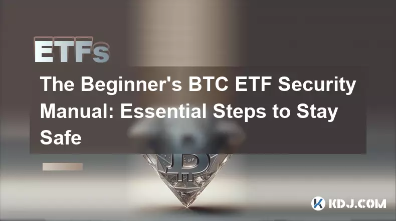 初学者 BTC ETF 安全手册：保持安全的基本步骤