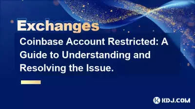 Coinbase Account Restricted: A Guide to Understanding and Resolving the Issue.