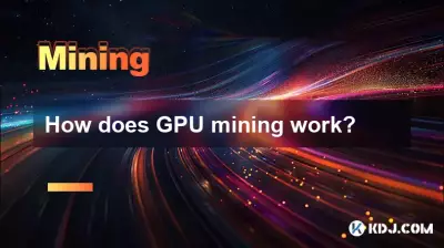 How does GPU mining work?