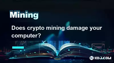 Does crypto mining damage your computer?