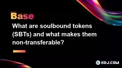 Was sind Soulbound Tokens (SBTs) und was macht sie nicht übertragbar? Was sind Soulbound Tokens (SBTs) und was macht sie nicht übertragbar?