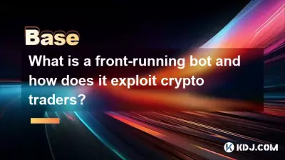 What is a front-running bot and how does it exploit crypto traders?