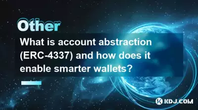 What is account abstraction (ERC-4337) and how does it enable smarter wallets? What is account abstraction (ERC-4337) and how does it enable smarter wallets?