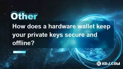 Comment un portefeuille matériel protège-t-il vos clés privées et hors ligne ?