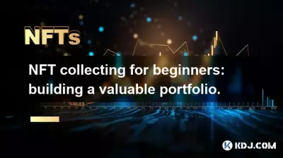 NFT collecting for beginners: building a valuable portfolio.