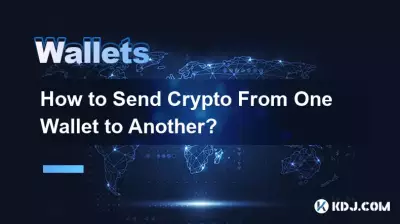 Comment envoyer de la crypto d’un portefeuille à un autre ?