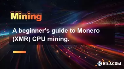 A beginner's guide to Monero (XMR) CPU mining. A beginner's guide to Monero (XMR) CPU mining.