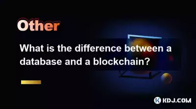 数据库和区块链有什么区别？