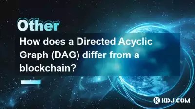Wie unterscheidet sich ein gerichteter azyklischer Graph (DAG) von einer Blockchain?