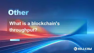 Quel est le débit d’une blockchain ?