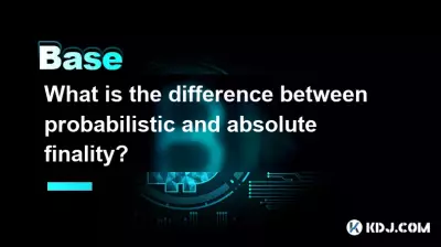 Quelle est la différence entre la finalité probabiliste et absolue ?