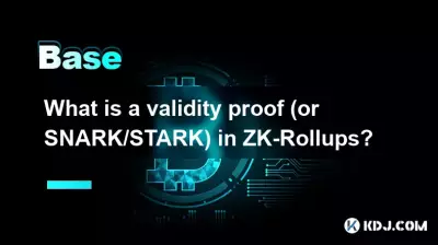 Qu'est-ce qu'une preuve de validité (ou SNARK/STARK) dans ZK-Rollups ? Qu'est-ce qu'une preuve de validité (ou SNARK/STARK) dans ZK-Rollups ?