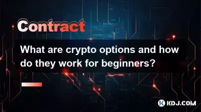 암호화폐 옵션은 무엇이며 초보자가 어떻게 사용할 수 있나요?