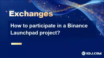 How to participate in a Binance Launchpad project?