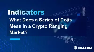 Was bedeutet eine Reihe von Dojis in einem Krypto-Ranging-Markt?