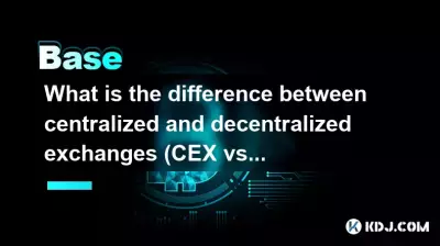 Quelle est la différence entre les échanges centralisés et décentralisés (CEX vs DEX) ?