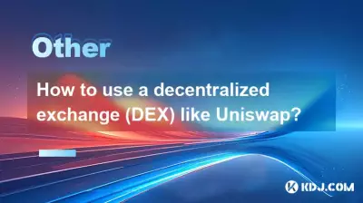 Comment utiliser un échange décentralisé (DEX) comme Uniswap ?