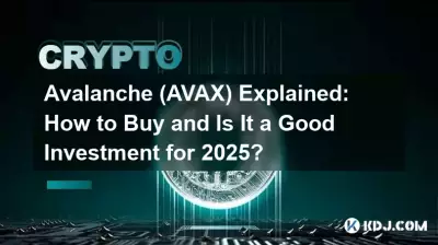 Avalanche (AVAX) Explained: How to Buy and Is It a Good Investment for 2025?