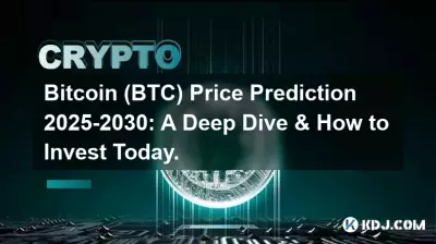 Bitcoin (BTC) Price Prediction 2025-2030: A Deep Dive & How to Invest Today.