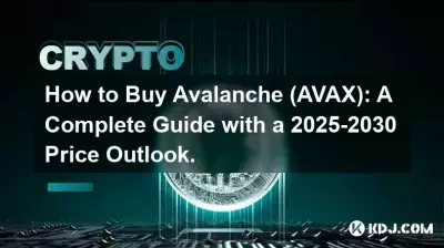 How to Buy Avalanche (AVAX): A Complete Guide with a 2025-2030 Price Outlook.