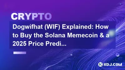 Dogwifhat (WIF) Explained: How to Buy the Solana Memecoin & a 2025 Price Prediction.