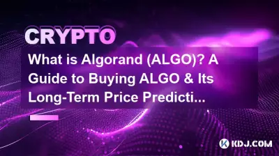 What is Algorand (ALGO)? A Guide to Buying ALGO & Its Long-Term Price Prediction.