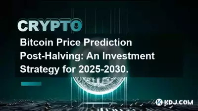 Bitcoin减半后的价格预测：2025-2030年的投资策略。