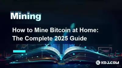 Comment exploiter Bitcoin à la maison : le guide complet 2025 Comment exploiter Bitcoin à la maison : le guide complet 2025