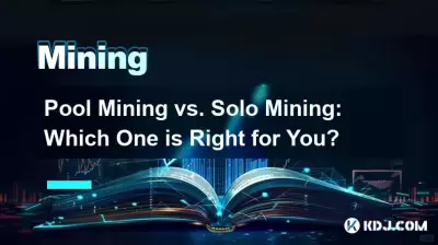 Pool-Mining vs. Solo-Mining: Welches ist das Richtige für Sie?