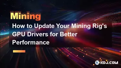 So aktualisieren Sie die GPU-Treiber Ihres Mining-Rigs für eine bessere Leistung