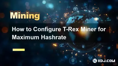 How to Configure T-Rex Miner for Maximum Hashrate How to Configure T-Rex Miner for Maximum Hashrate