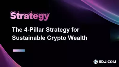 La stratégie à 4 piliers pour une richesse cryptographique durable