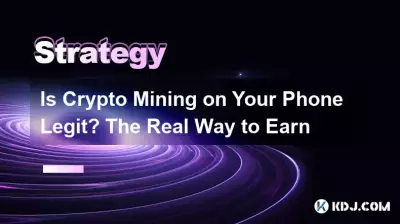 Le minage de cryptomonnaies sur votre téléphone est-il légitime ? La vraie façon de gagner