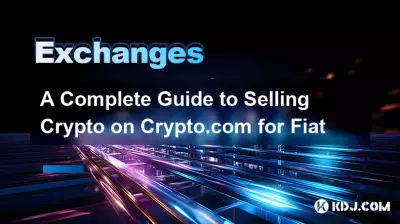 A Complete Guide to Selling Crypto on Crypto.com for Fiat