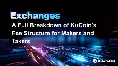 KuCoin 挂单者和吃单者费用结构完整解析