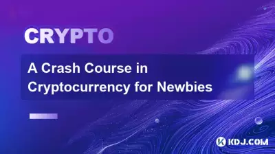 A Crash Course in Cryptocurrency for Newbies