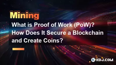 Qu'est-ce que la preuve de travail (PoW) ? Comment sécurise-t-il une blockchain et crée-t-il des pièces ? Qu'est-ce que la preuve de travail (PoW) ? Comment sécurise-t-il une blockchain et crée-t-il des pièces ?