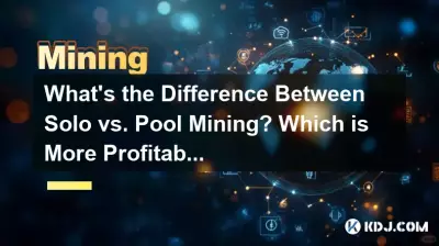 Was ist der Unterschied zwischen Solo-Mining und Pool-Mining? Was ist für Sie profitabler? Was ist der Unterschied zwischen Solo-Mining und Pool-Mining? Was ist für Sie profitabler?