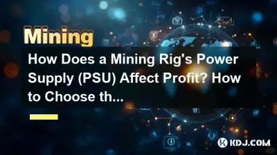 Wie wirkt sich die Stromversorgung (PSU) einer Mining-Anlage auf den Gewinn aus? Wie wählt man das Richtige aus?