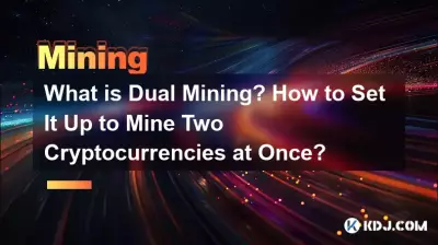 Was ist Dual Mining? Wie richtet man es ein, um zwei Kryptowährungen gleichzeitig zu schürfen?