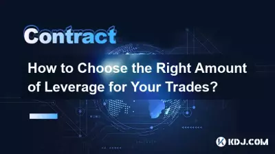 取引に適したレバレッジ量を選択するにはどうすればよいですか? 取引に適したレバレッジ量を選択するにはどうすればよいですか?