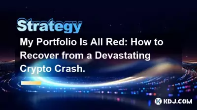 Mon portefeuille est tout rouge : comment se remettre d'un crash cryptographique dévastateur.