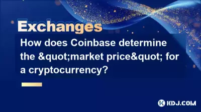 How does Coinbase determine the 