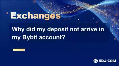 왜 내 Bybit 계좌에 입금이 도착하지 않았나요?