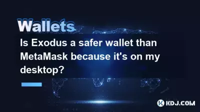 Exodus는 데스크탑에 있기 때문에 MetaMask보다 안전한 지갑인가요?
