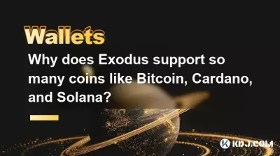 为什么 Exodus 支持 Bitcoin、Cardano 和 Solana 等这么多币种？