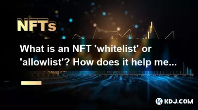 Qu'est-ce qu'une « liste blanche » ou une « liste autorisée » NFT ? Comment cela m'aide-t-il à obtenir une menthe moins chère ? Qu'est-ce qu'une « liste blanche » ou une « liste autorisée » NFT ? Comment cela m'aide-t-il à obtenir une menthe moins chère ?