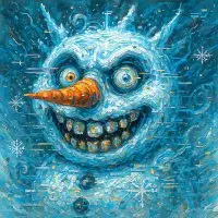 AlienMagicEyes / TezMonstis brand-new on Objkt